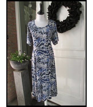 Magna Blau Magna Kleid