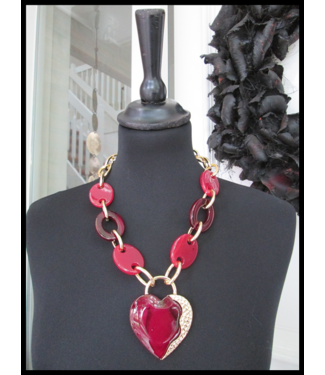 merkloos Red Necklet