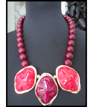 merkloos Red Necklet
