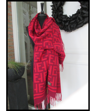 merkloos Red Shawl