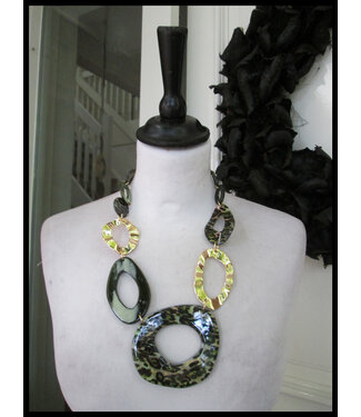 merkloos Green Necklet