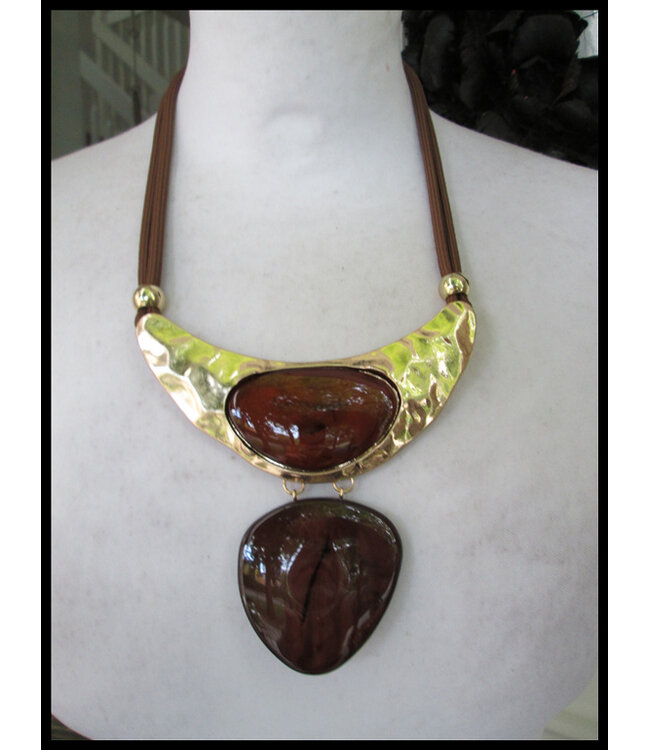 Brown Necklet