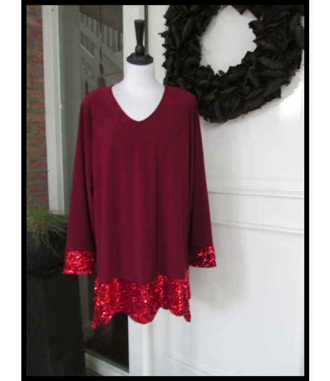 Red Magna Tunic