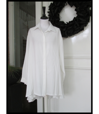 merkloos Braun Bluse