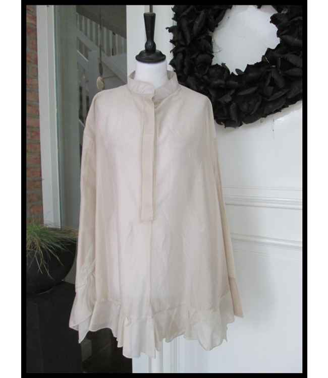 Braun Bluse