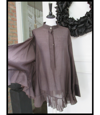 merkloos Brown Blouse