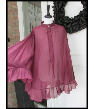 merkloos Red Blouse