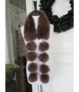 merkloos Brown Shawl