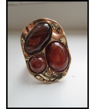 merkloos Braun Ring