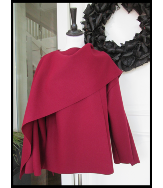 merkloos Rot Mantel