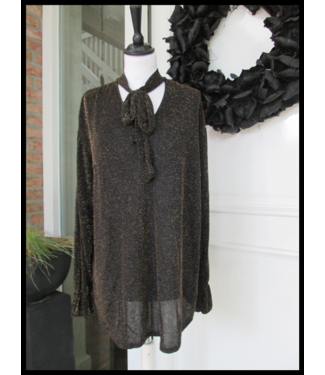 merkloos Black Blouse