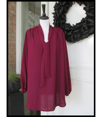 merkloos Red Blouse