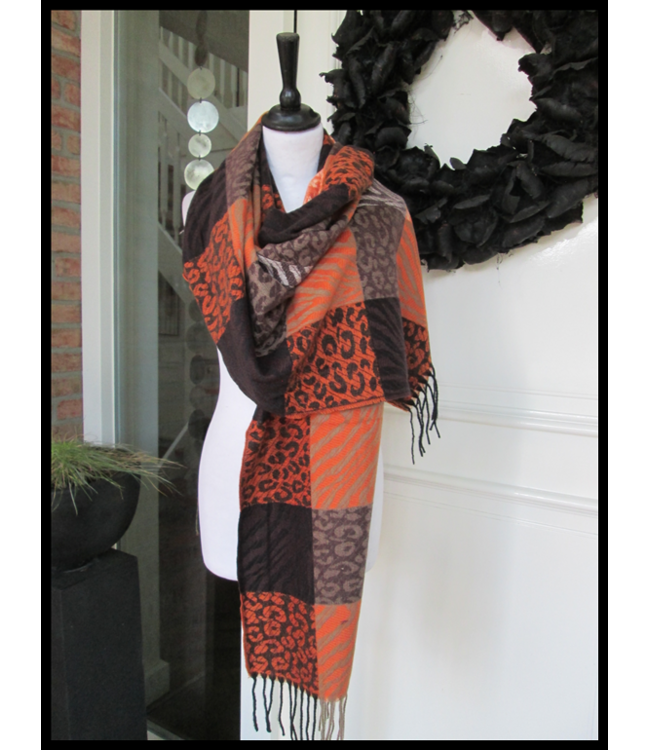 Orange Shawl