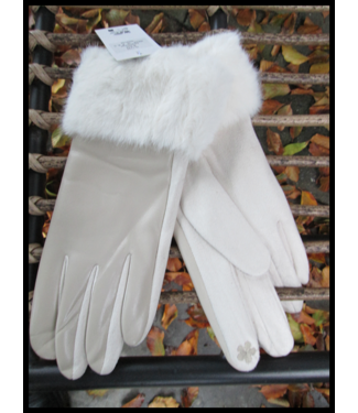 merkloos Braun Handschuhe