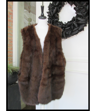 merkloos Schwarz Bodywarmer