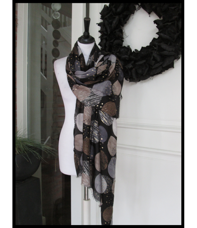 merkloos Black Shawl