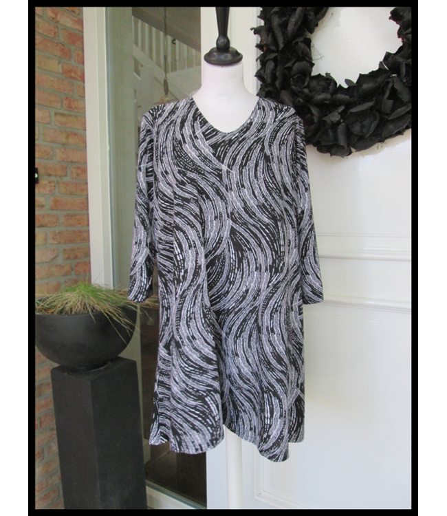 Schwarz Magna Tunika