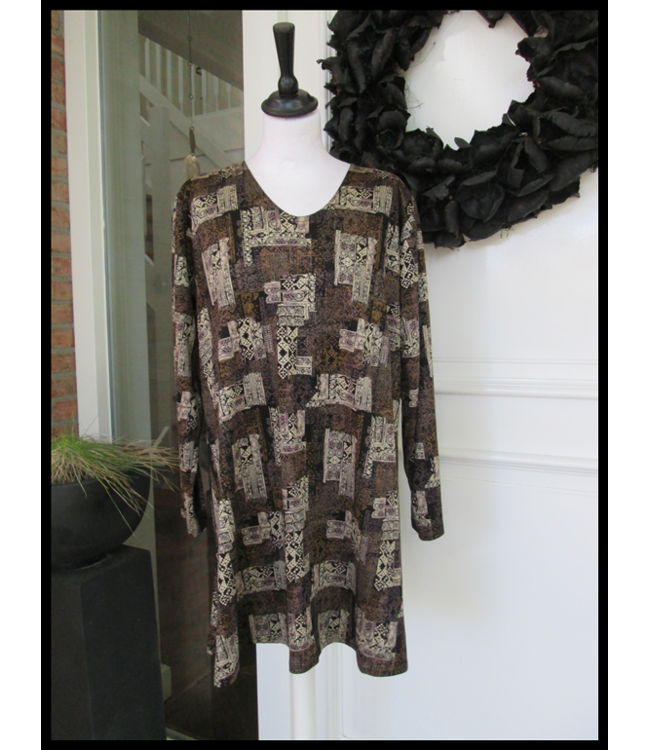 Schwarz Magna Tunika