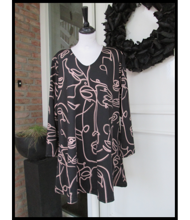 Black Magna Tunic