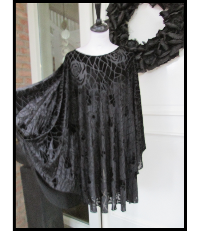 Schwarz Magna Tunika