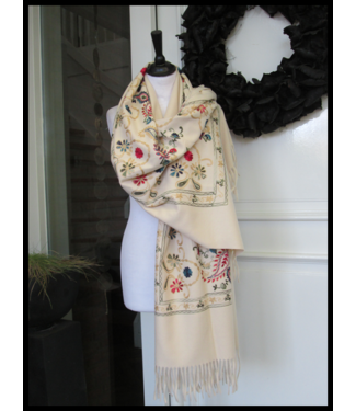 merkloos Brown Shawl