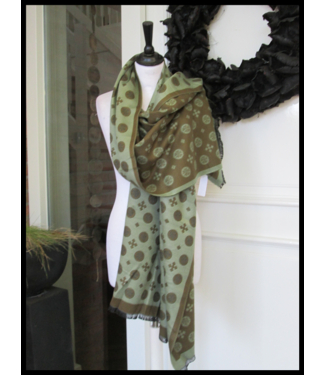 merkloos Green Shawl