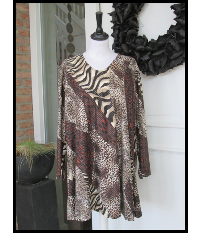 Schwarz Magna Tunika