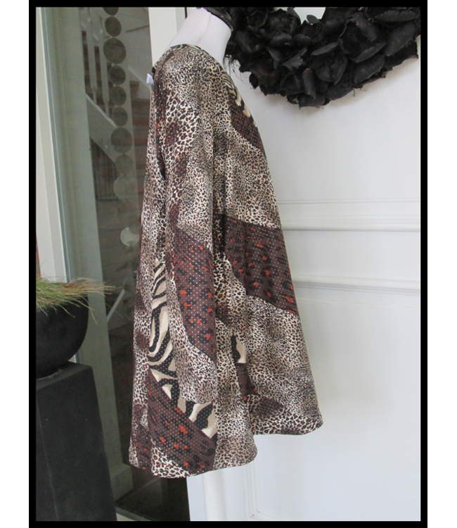 Schwarz Magna Tunika