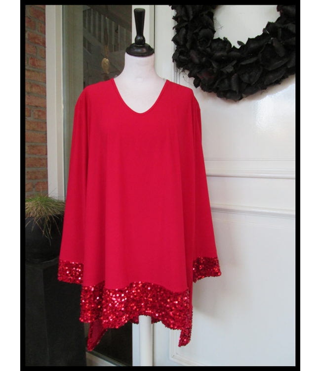 Red Magna Tunic