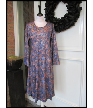 Magna Blau Magna Kleid