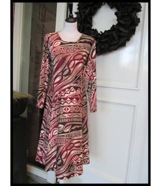 Magna Rot Magna Kleid