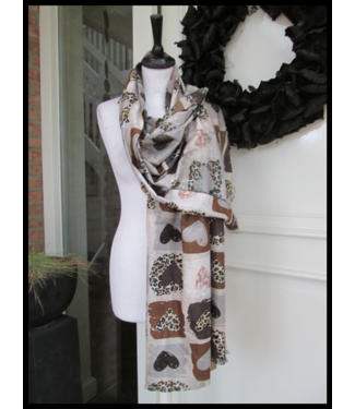 merkloos Brown Shawl