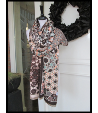 merkloos Brown Shawl