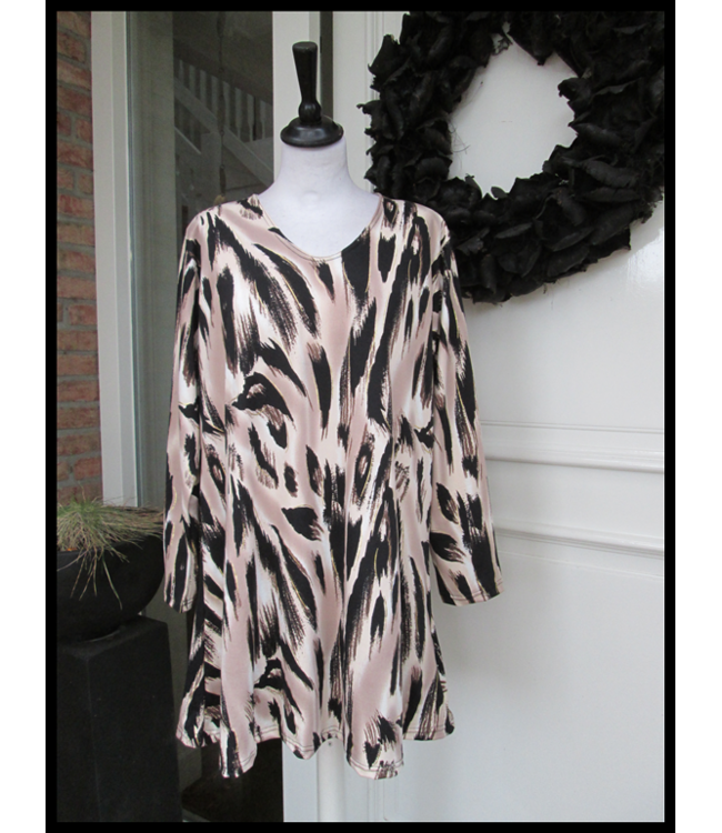 Schwarz Magna Tunika