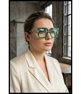 merkloos Trendy Bril