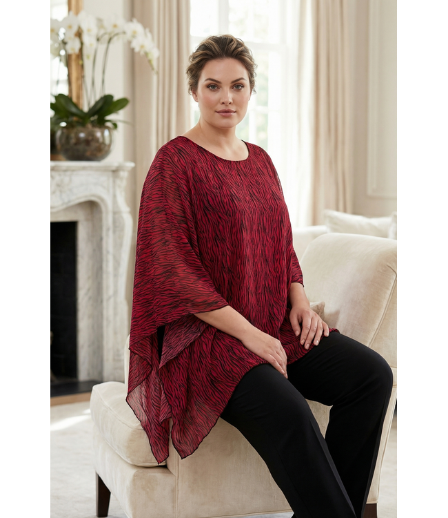 Red Magna Tunic
