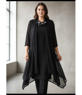 Magna Black Magna Waistcoat