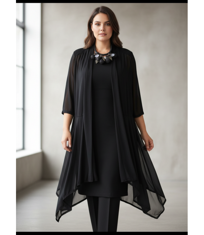 Black Magna Waistcoat