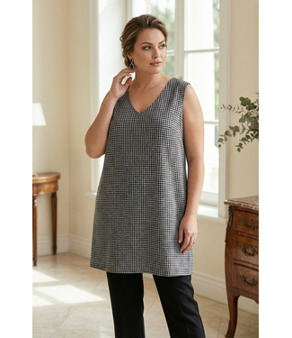 Magna Zilveren Lurex Magna Tuniek