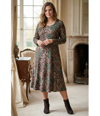 Magna Brown Magna Dress