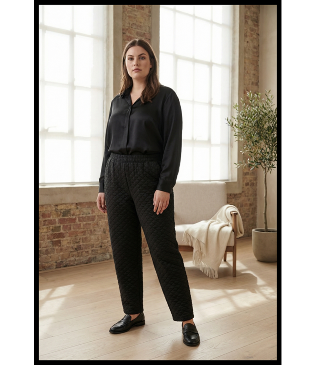 Schwarz Magna Legging