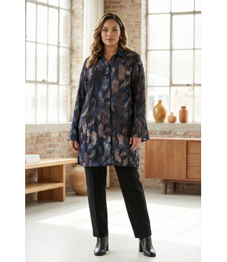 Magna Braun Magna Bluse