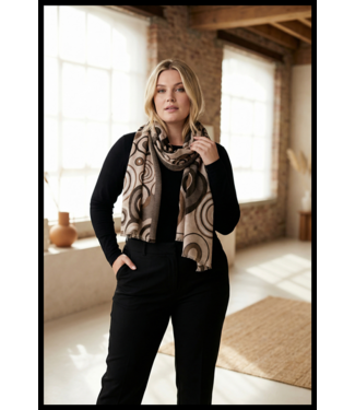 merkloos Brown Shawl