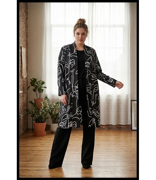 Black Magna Waistcoat