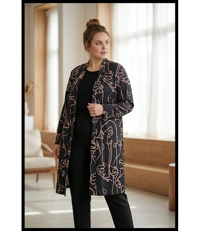 Black Magna Waistcoat