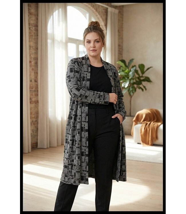 Black Magna Waistcoat