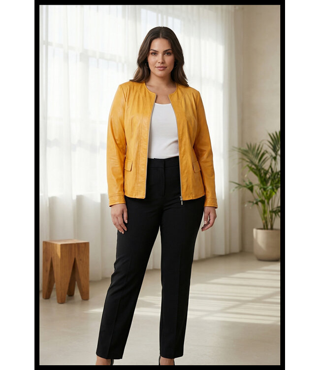 Leatherlook Mango Magna Jasje