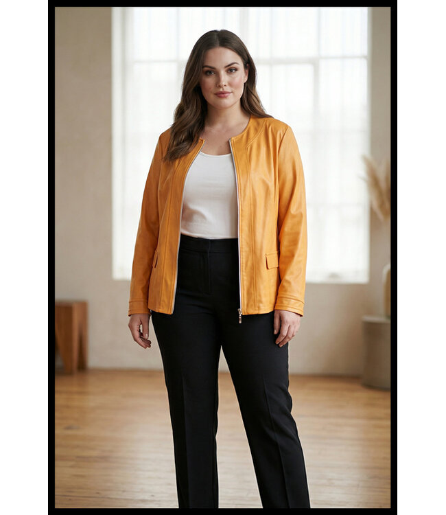 Leatherlook Mango Magna Jasje