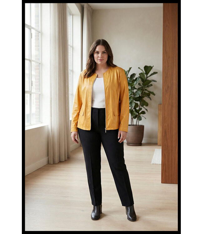 Leatherlook Mango Magna Jasje