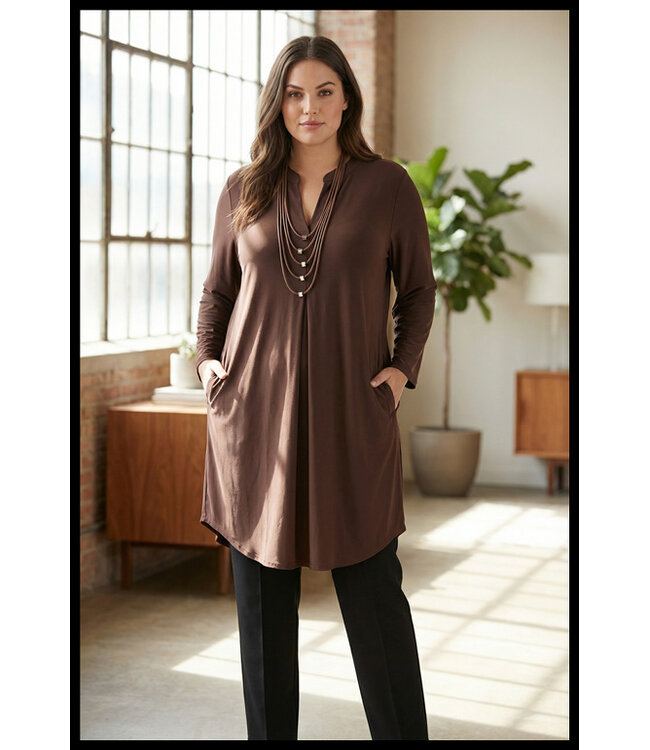 Brown Magna Blouse